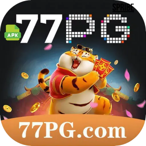 Imagem promovendo download do APK oficial 77pg para Android