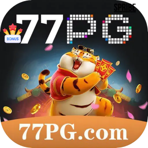 Imagem promovendo bônus 77pg com recompensas imperdíveis.