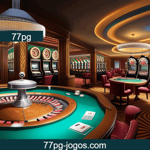 77pg com 50+ mesas de cassino ao vivo em HD 4K.
